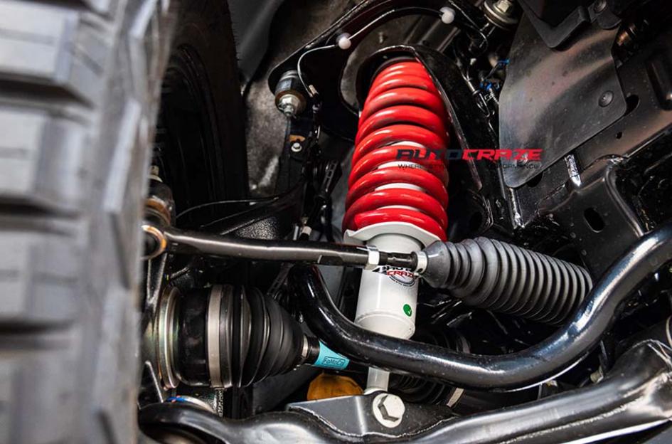 FORD RANGER MO982 GLOSS BLACK MILLED